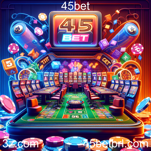 Descubra a Emoção do Cassino Online na 45bet